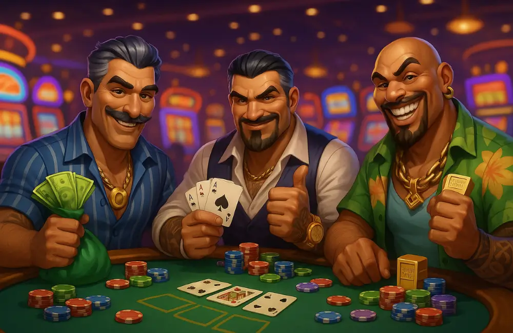 Jak vložit a vybrat prostředky v Gangsta Casino